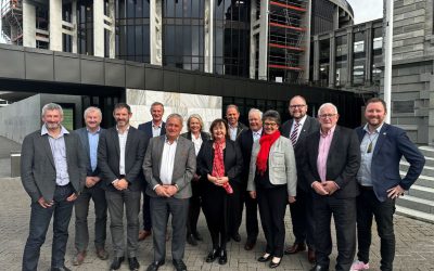 Canterbury leaders visit the Beehive to advocate for Waitaha