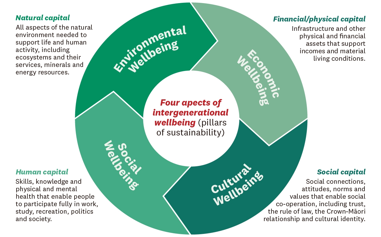 A wellbeing framework for sustainable development.